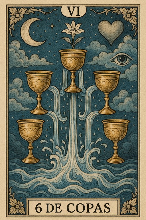 Carta de tarô 6 de Copas